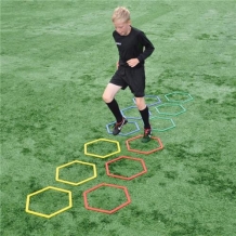 Hexagonale speedrings per set