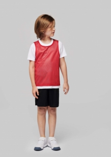 Licht multisport-hesje van mesh kids
