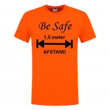 Corona 1,5 afstand t-shirt