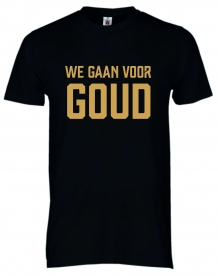 We gaan voor goud t-shirt