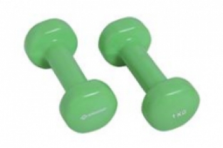 Dumbellset Vinyl 1 kg