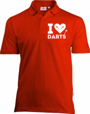 I love Darts polo