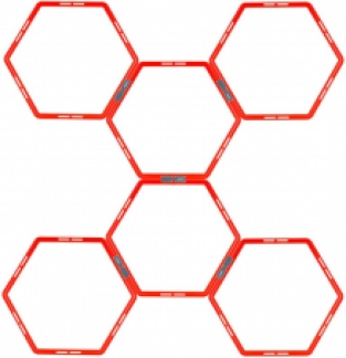 Trainingsframe Hexagoon 6-delig