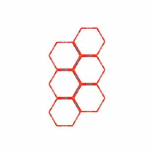 Trainingsframe Hexagoon 6-delig